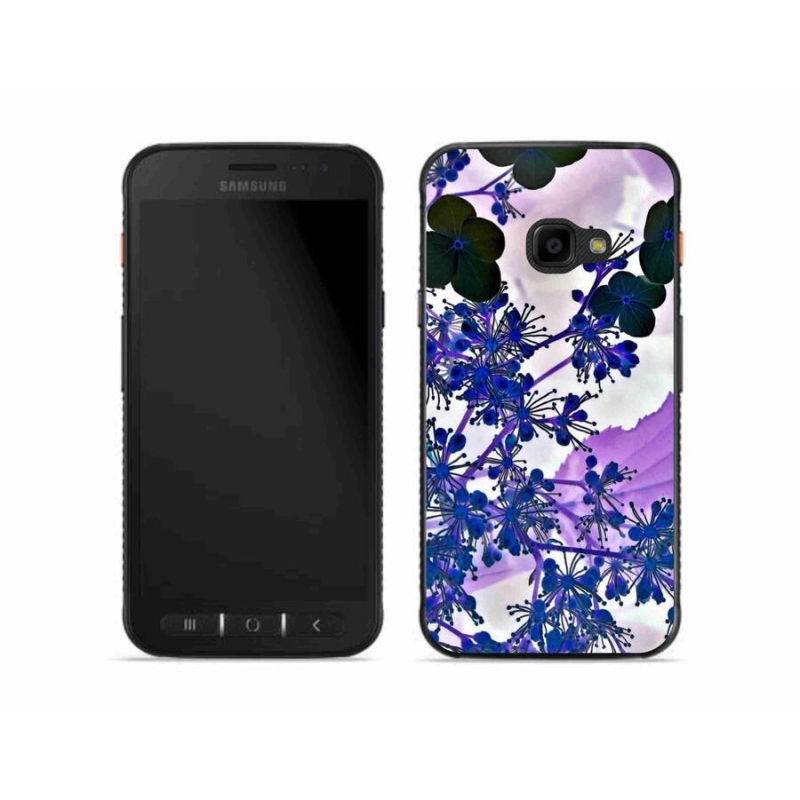 Gél borítás mmCase Samsung Galaxy Xcover 4S készülékhez - hortenzia virág