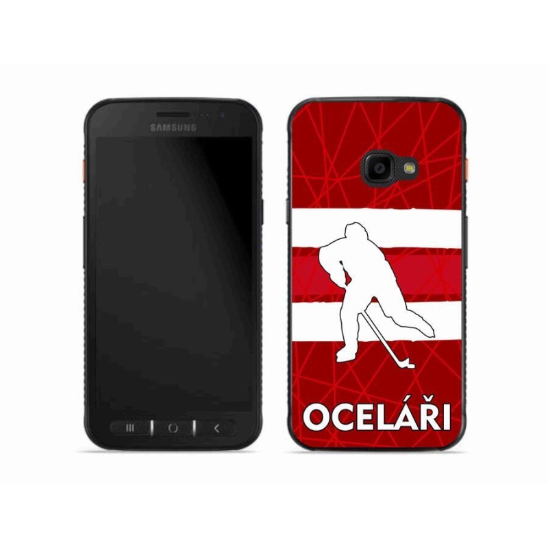 Gél borítás mmCase a Samsung Galaxy Xcover 4S készülékhez - Acélszínűek