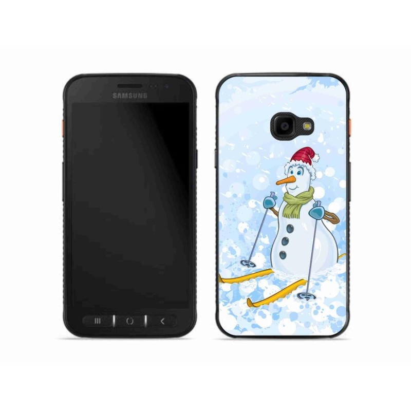 Gél borítás mmCase Samsung Galaxy Xcover 4S készülékhez - hóember