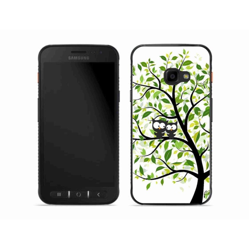 Gél borítás mmCase Samsung Galaxy Xcover 4S készülékhez - baglyok a fán