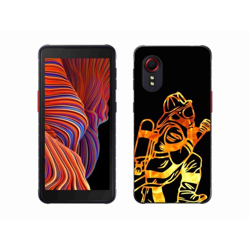 Gél borítás mmCase Samsung Galaxy Xcover 5 - tűzoltó 1