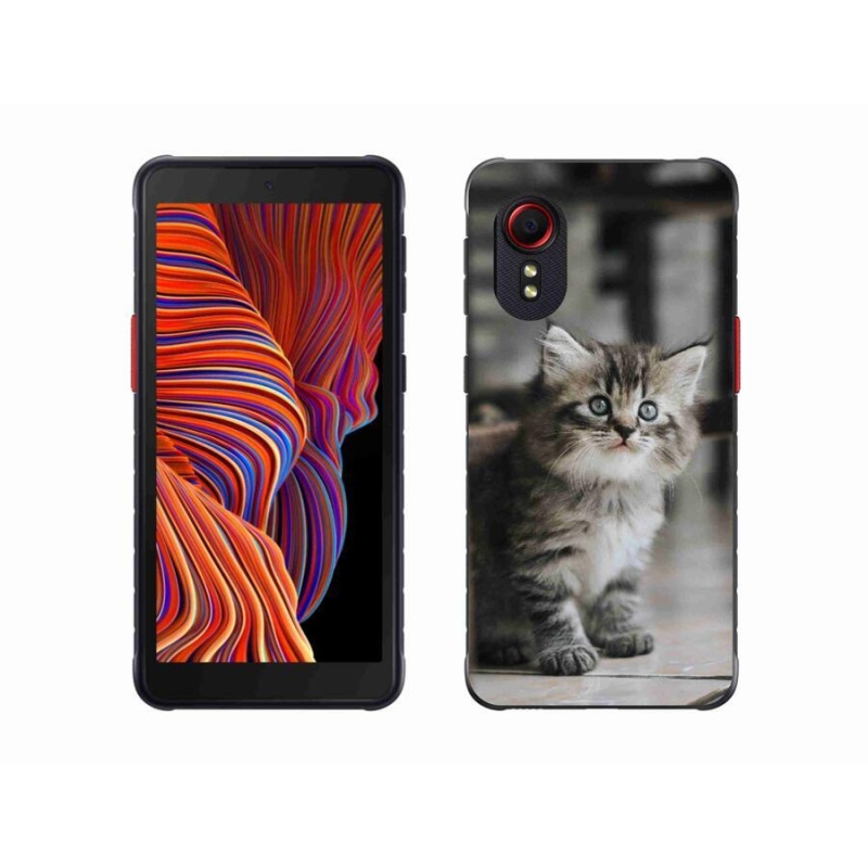 Gél borítás mmCase Samsung Galaxy Xcover 5 készülékhez - cica