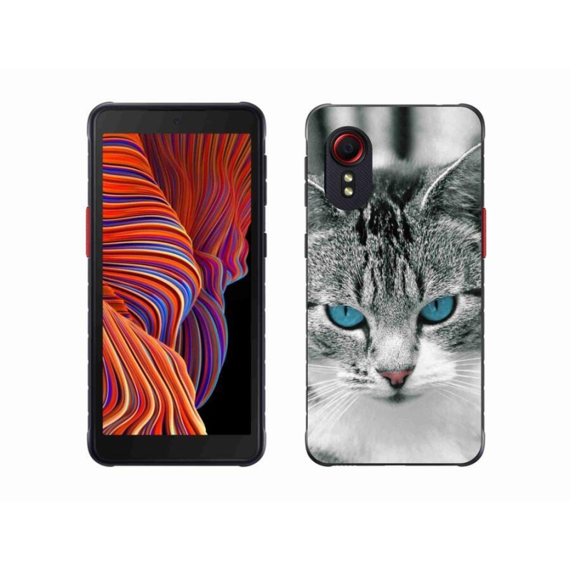 Zselés borítás mmCase Samsung Galaxy Xcover 5 - macskaszem 1