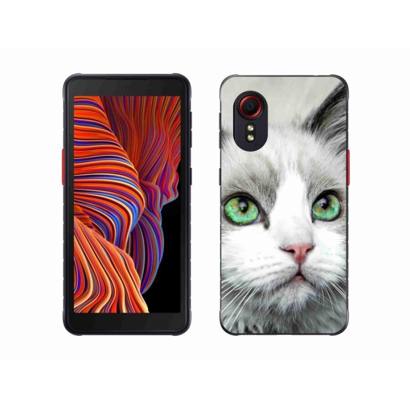 Gél borítás mmCase Samsung Galaxy Xcover 5 - macskaszem