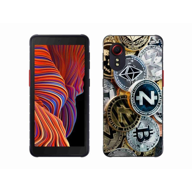 Gél borítás mmCase Samsung Galaxy Xcover 5 - kriptovalutákhoz
