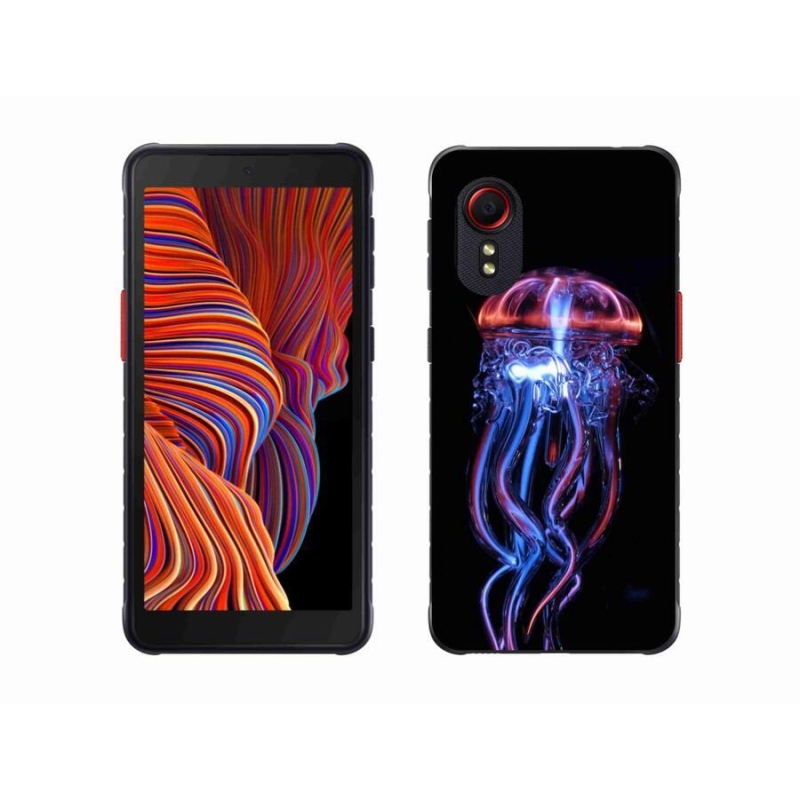 Gél borítás mmCase Samsung Galaxy Xcover 5 készülékhez - medúza