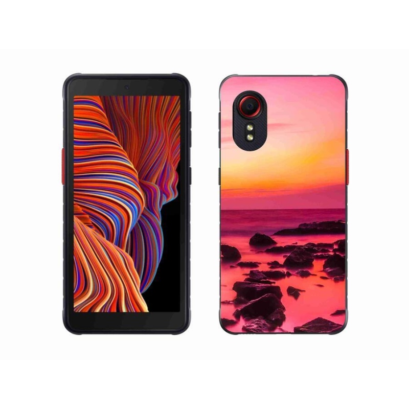 Gél borítás mmCase Samsung Galaxy Xcover 5 - tenger és ragyogás