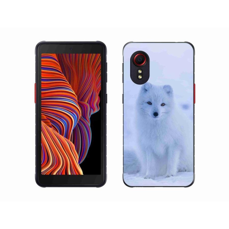 Gél borító mmCase Samsung Galaxy Xcover 5 készülékhez - polár róka