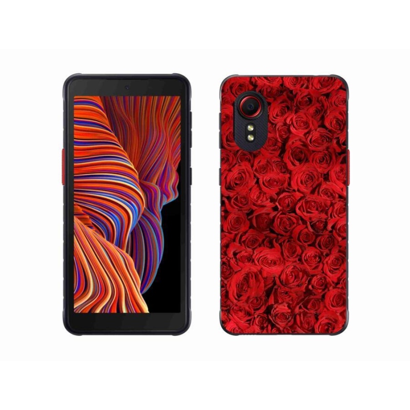 Gél borítás mmCase Samsung Galaxy Xcover 5 készülékhez - rózsaszínű