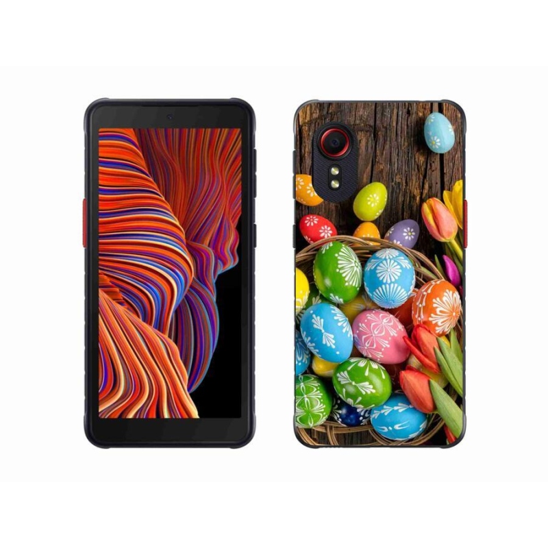 Gél borítás mmCase Samsung Galaxy Xcover 5 - Húsvéti tojás