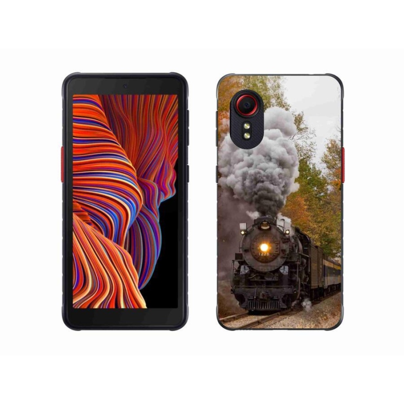 Zselés borítás mmCase Samsung Galaxy Xcover 5 - vonat 1