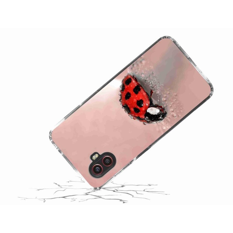 Zselés borítás mmCase Samsung Galaxy Xcover 6 Pro készülékhez - katicabogár