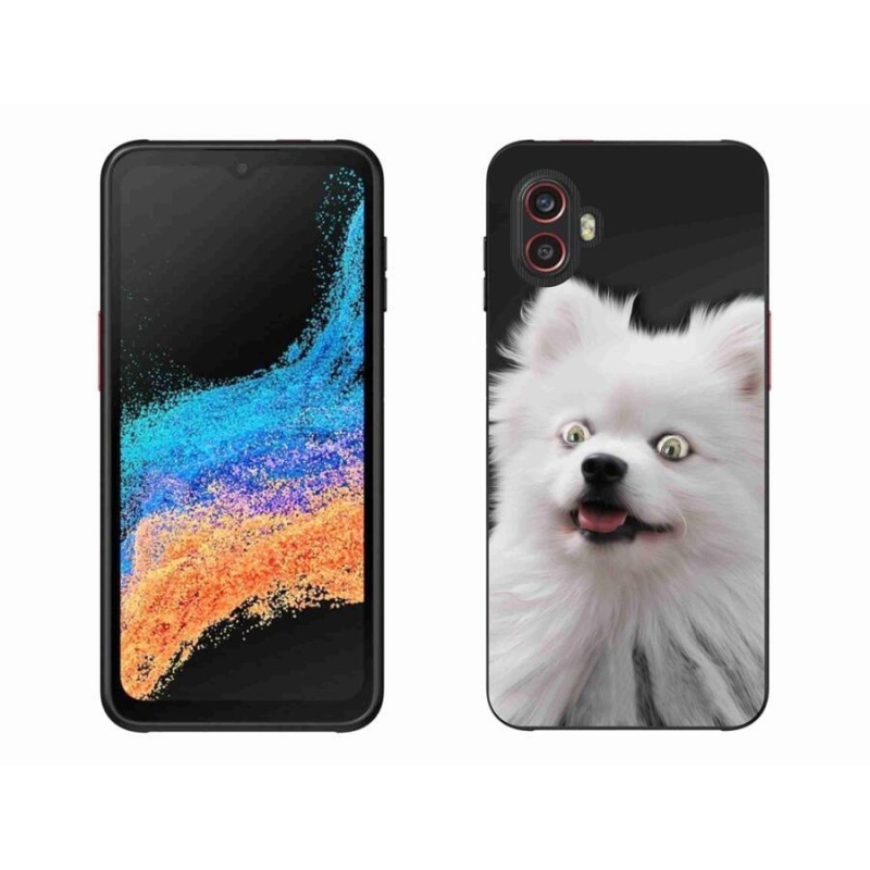 Gél védőhuzat mmCase Samsung Galaxy Xcover 6 Pro - fehér tüske