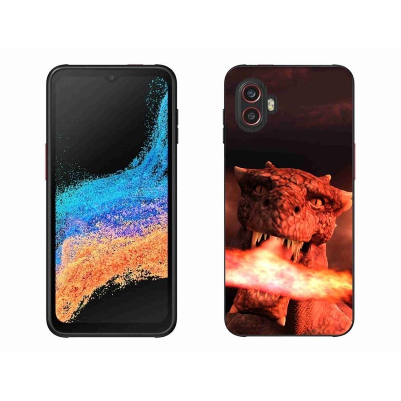 Zselés borítás mmCase Samsung Galaxy Xcover 6 Pro - sárkány
