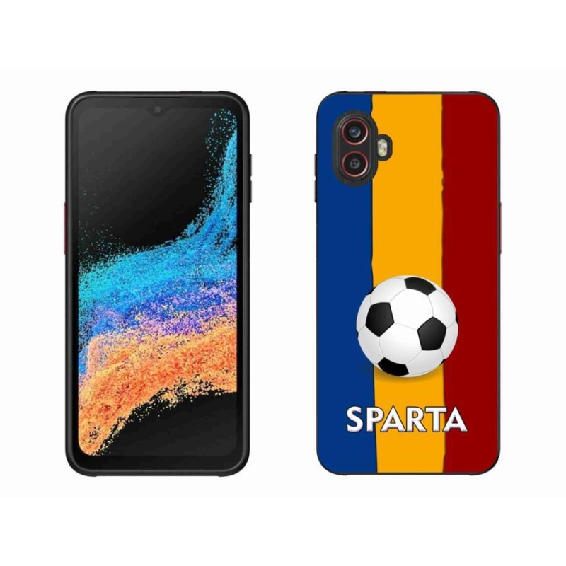 Zselés borítás mmCase Samsung Galaxy Xcover 6 Pro - futball 1