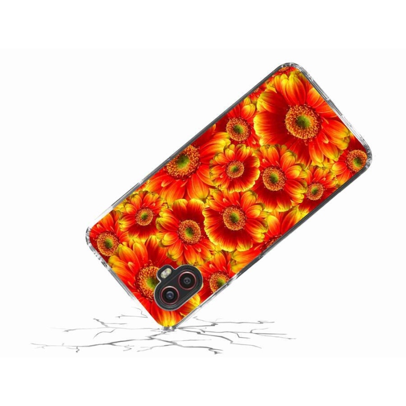 Gél borítás mmCase Samsung Galaxy Xcover 6 Pro - gerbera 1