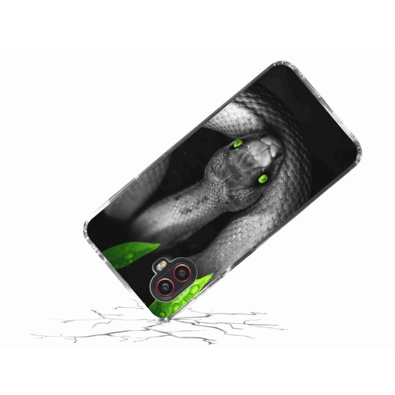 Zselés borítás mmCase Samsung Galaxy Xcover 6 Pro - kígyó