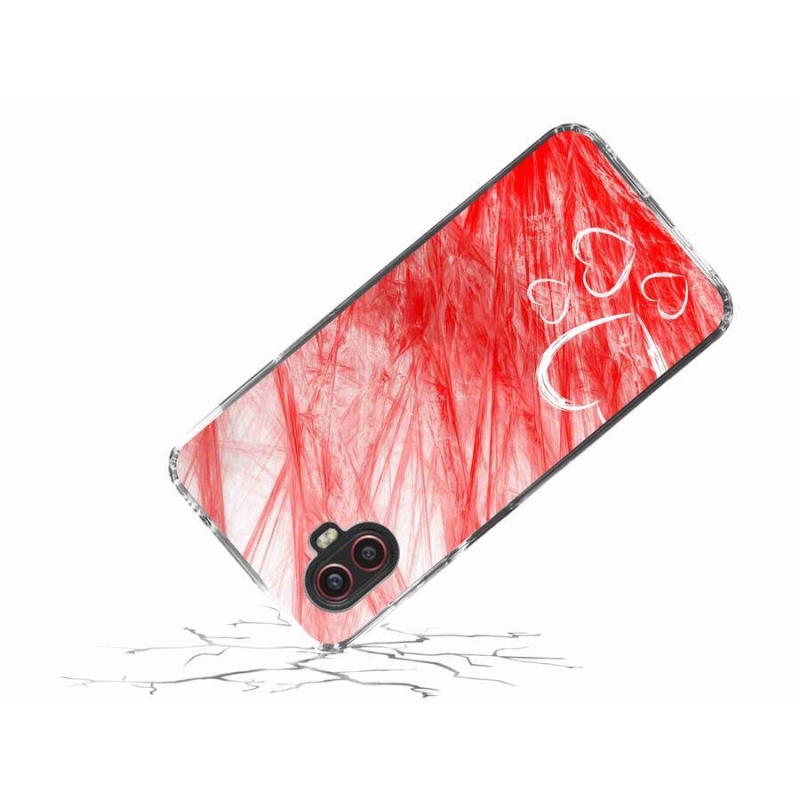 Zselés borítás mmCase Samsung Galaxy Xcover 6 Pro - szív