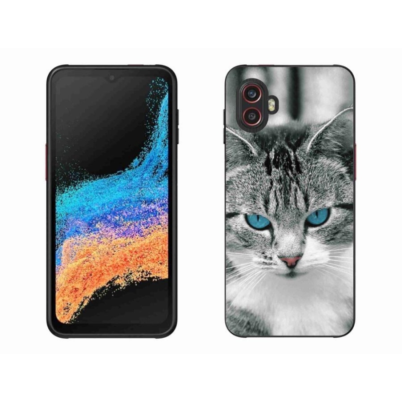 Zselés borítás mmCase Samsung Galaxy Xcover 6 Pro - macskaszem 1