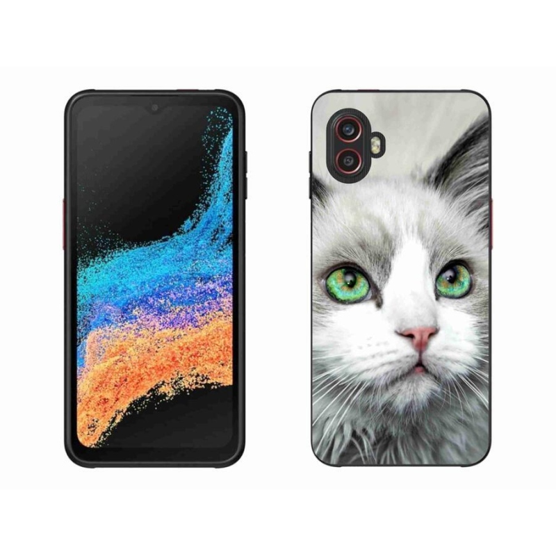 Zselés borítás mmCase Samsung Galaxy Xcover 6 Pro - macskaszem