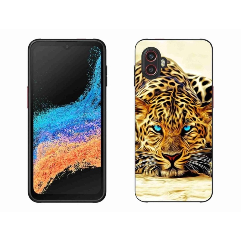 Zselés borítás mmCase Samsung Galaxy Xcover 6 Pro - rajzfilm tigrishez