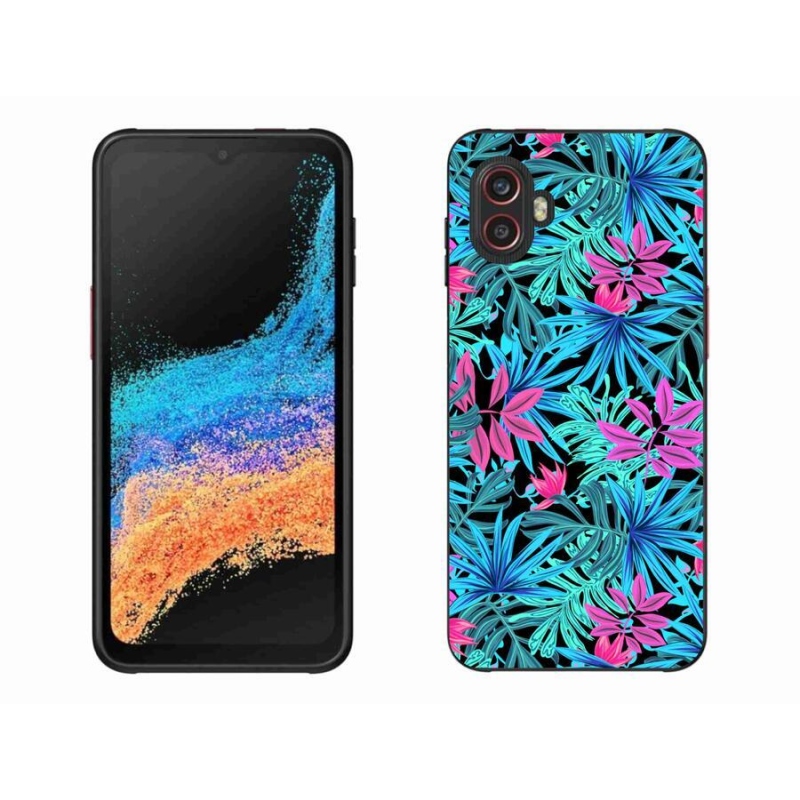 Zselés borítás mmCase Samsung Galaxy Xcover 6 Pro - virágok 3