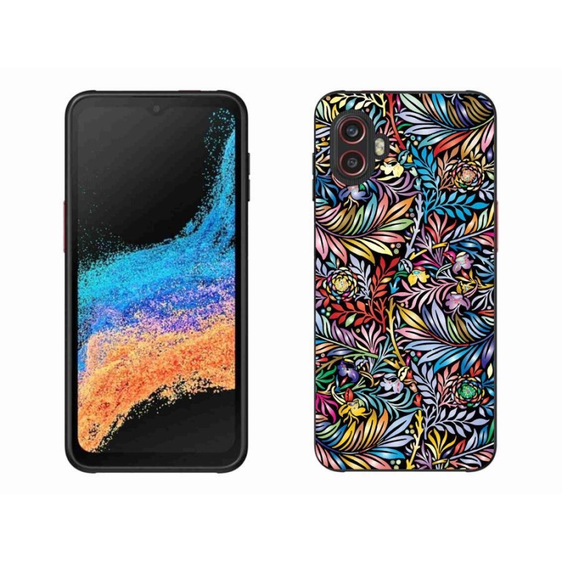 Gél borítás mmCase Samsung Galaxy Xcover 6 Pro - virágok 5