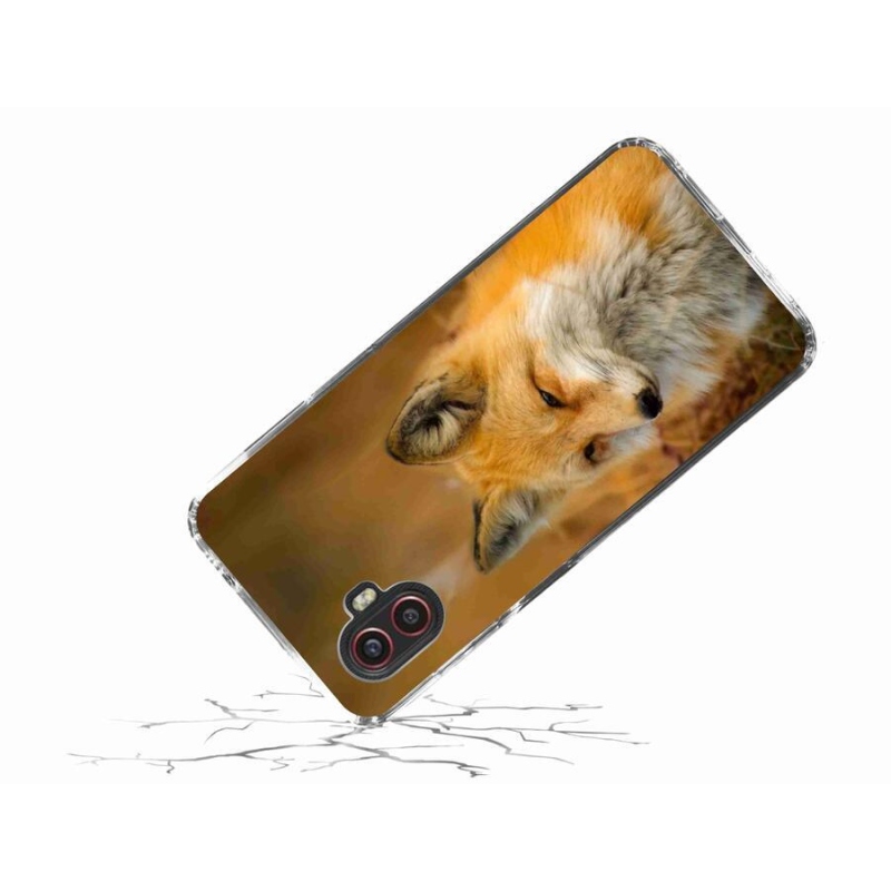 Zselés borítás mmCase Samsung Galaxy Xcover 6 Pro - fox