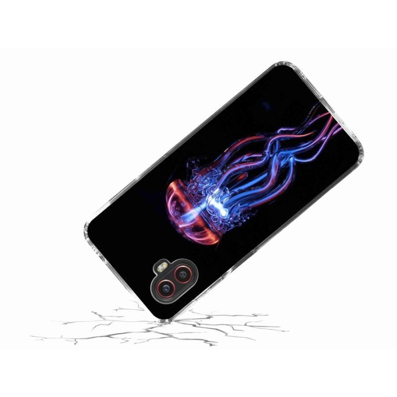 Zselés borítás mmCase Samsung Galaxy Xcover 6 Pro készülékhez - medúza