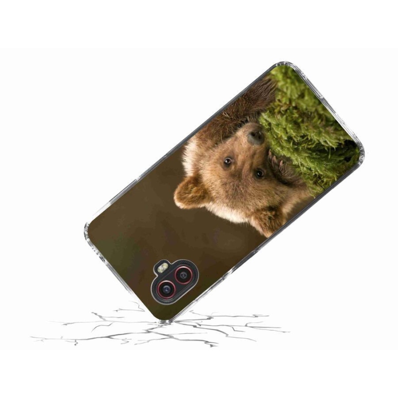 Zselés borítás mmCase Samsung Galaxy Xcover 6 Pro - medve