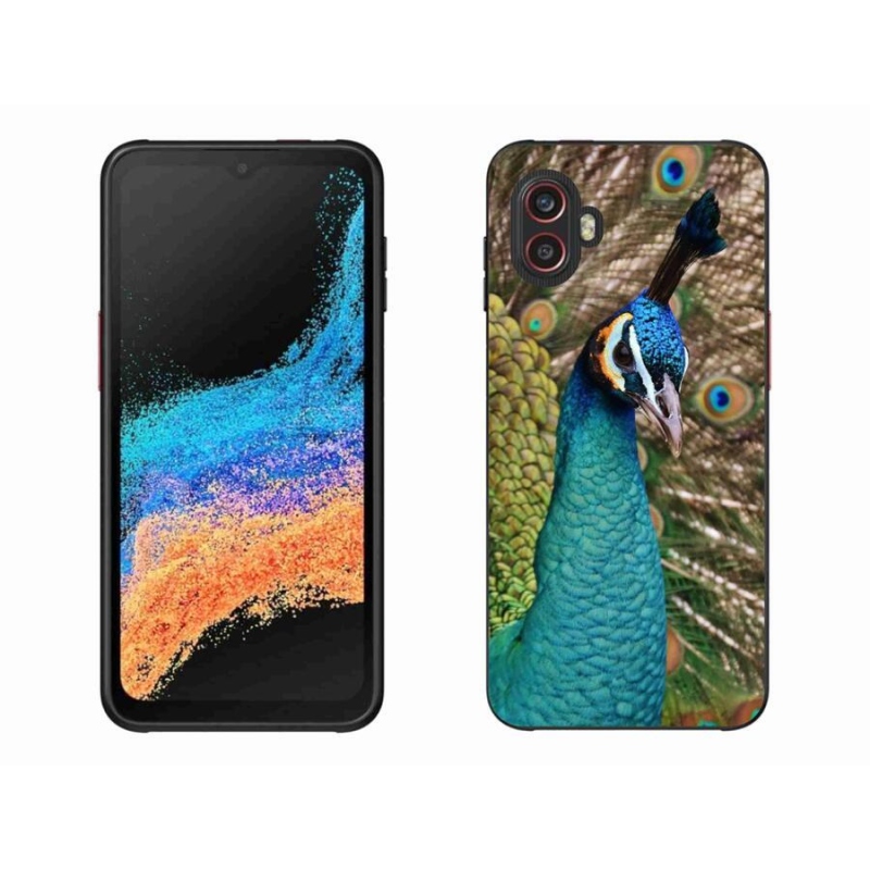 Zselés borítás mmCase Samsung Galaxy Xcover 6 Pro - páva