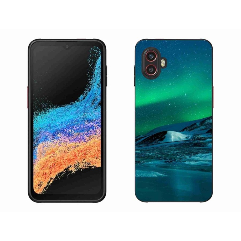 Gél borítás mmCase Samsung Galaxy Xcover 6 Pro - aurora borealis