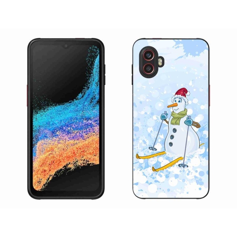 Gél borítás mmCase Samsung Galaxy Xcover 6 Pro készülékhez - hóember