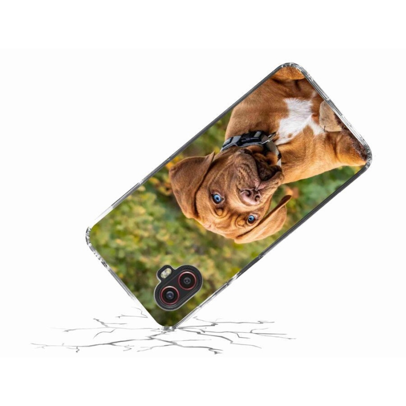 Zselés borítás mmCase Samsung Galaxy Xcover 6 Pro - kölyökkékhez