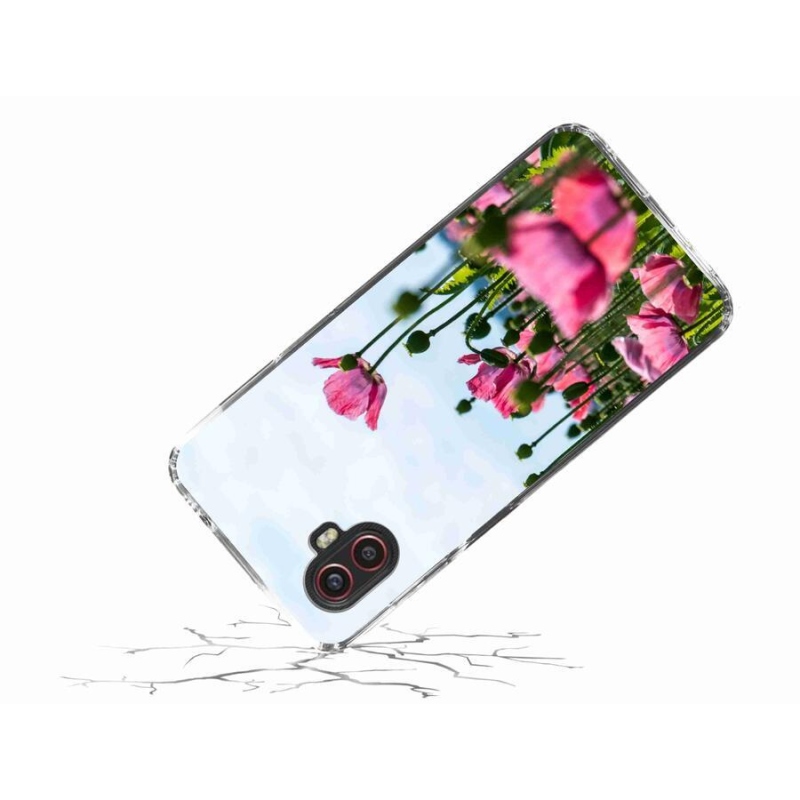 Zselés borítás mmCase Samsung Galaxy Xcover 6 Pro készülékhez - mákos színű