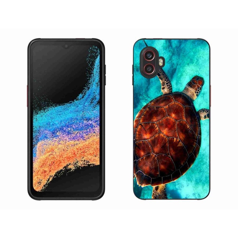 Gél védőhuzat mmCase Samsung Galaxy Xcover 6 Pro - teknősbéka