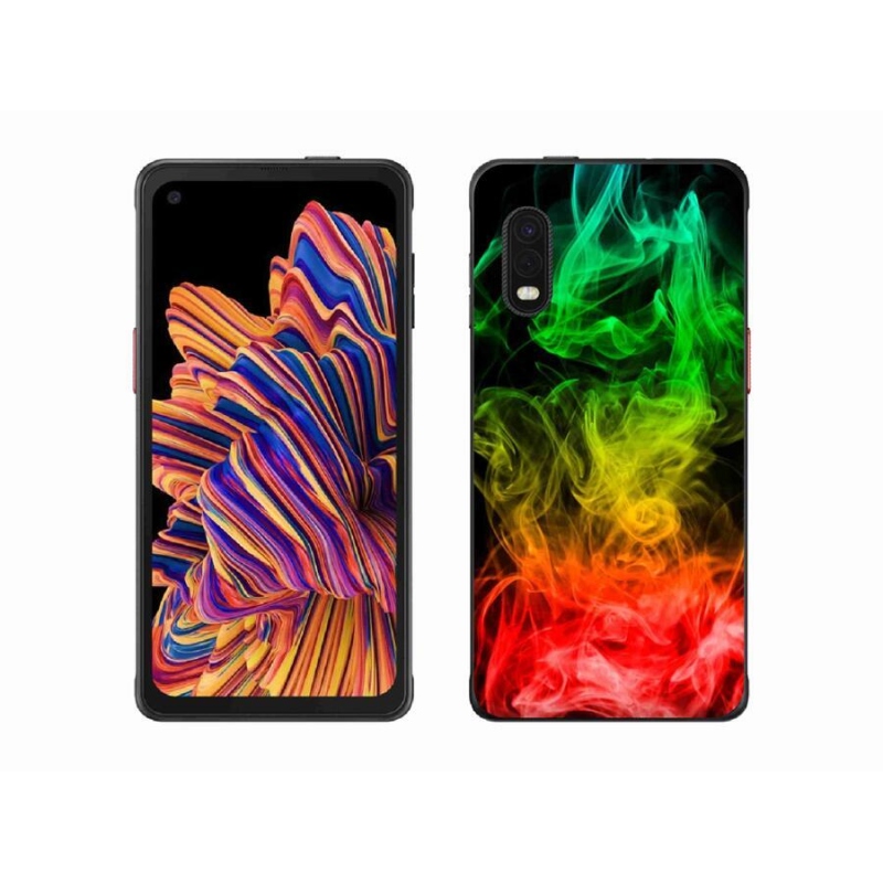 Gél borítás mmCase Samsung Galaxy Xcover Pro készülékhez - absztrakt minta 7
