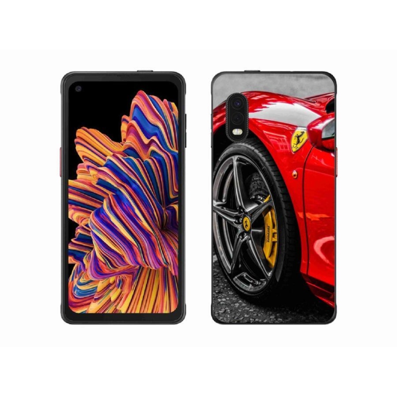Zselés borítás mmCase Samsung Galaxy Xcover Pro - autó 1
