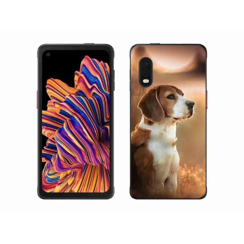 Gél védőhuzat mmCase Samsung Galaxy Xcover Pro készülékhez - bézs színű