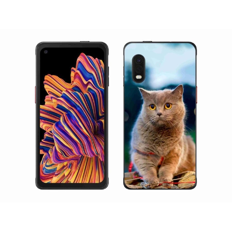 Zselés borítás mmCase Samsung Galaxy Xcover Pro - Brit kék 2