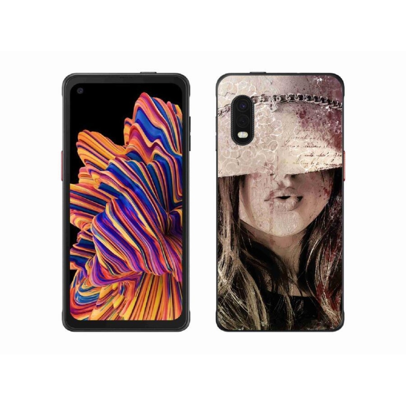 Gél borítás mmCase Samsung Galaxy Xcover Pro - lányhoz