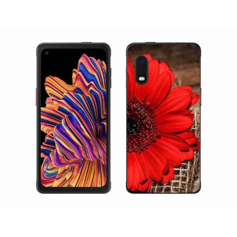 Gél borítás mmCase Samsung Galaxy Xcover Pro készülékhez - gerbera