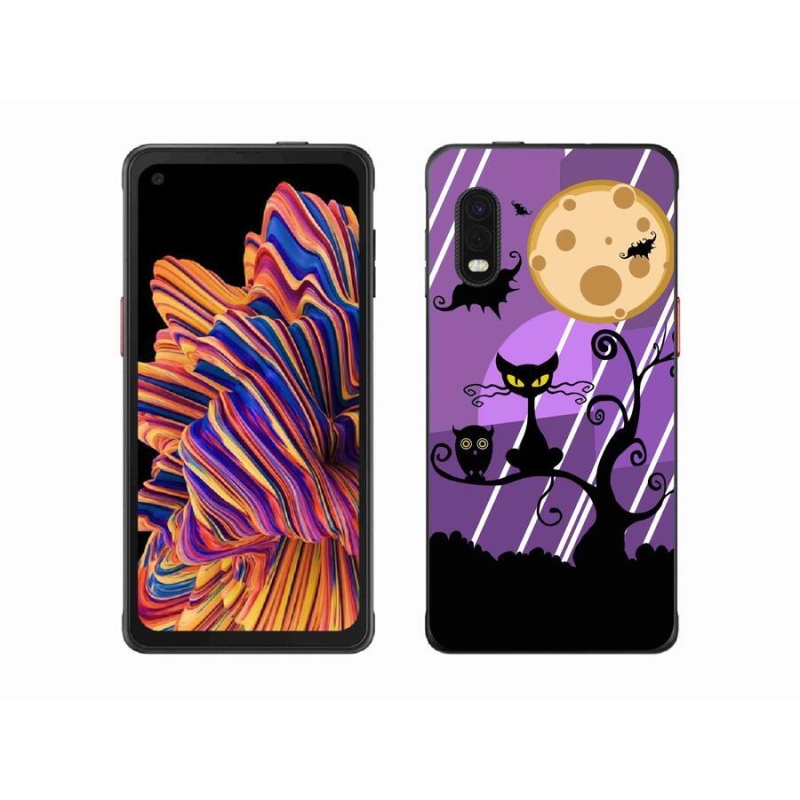 Gél borítás mmCase Samsung Galaxy Xcover Pro - halloween