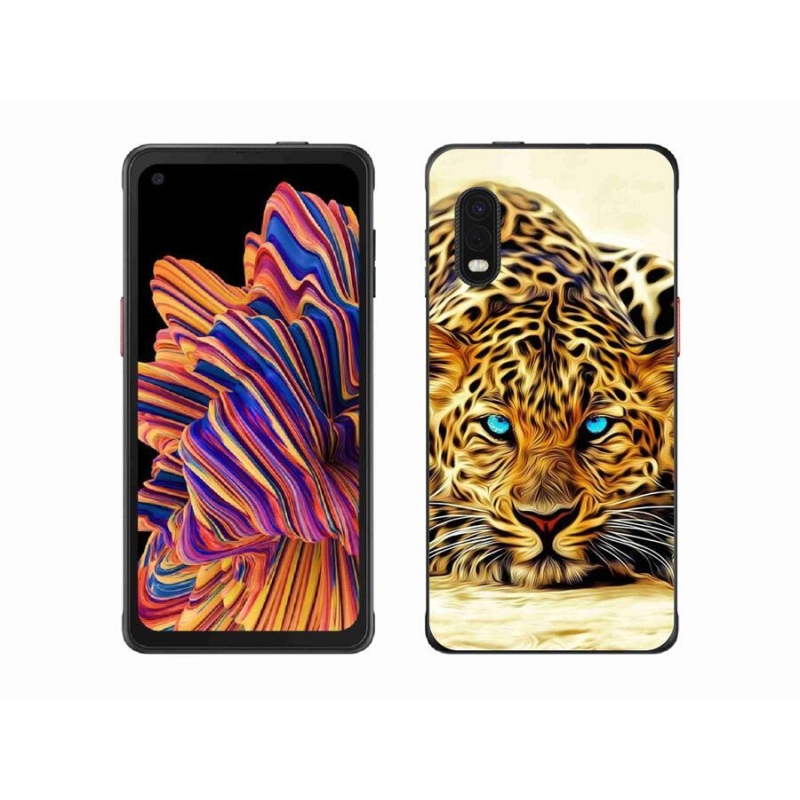 Gél borítás mmCase Samsung Galaxy Xcover Pro készülékhez - rajzfilm tigris