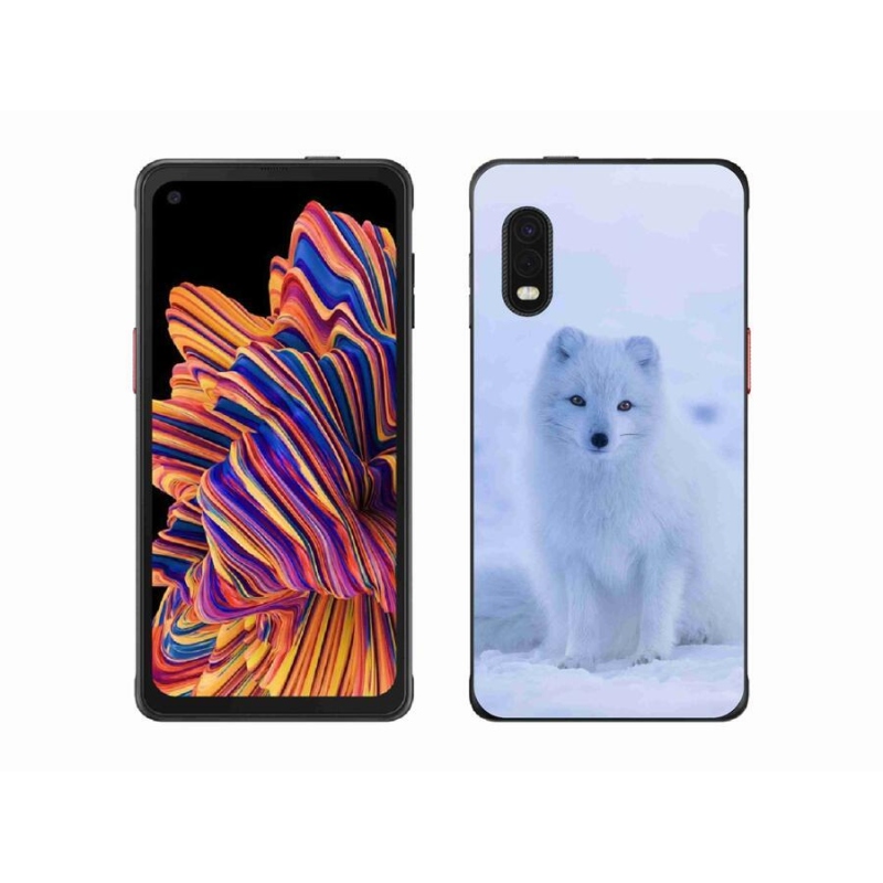Gél borítás mmCase Samsung Galaxy Xcover Pro készülékhez - polár róka
