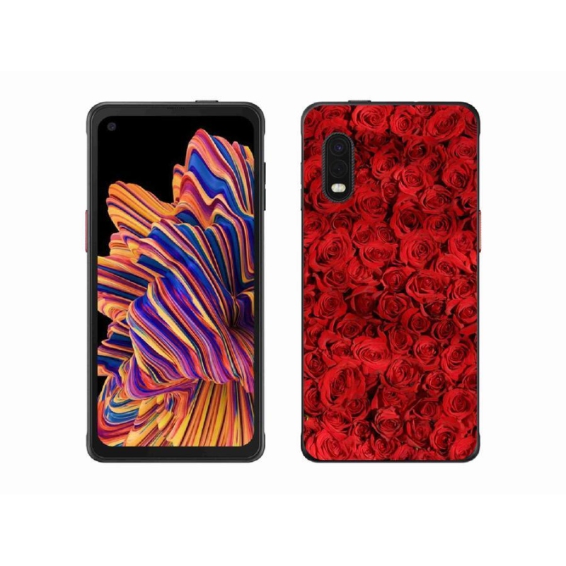 Zselés borítás mmCase Samsung Galaxy Xcover Pro készülékhez - rózsaszínű