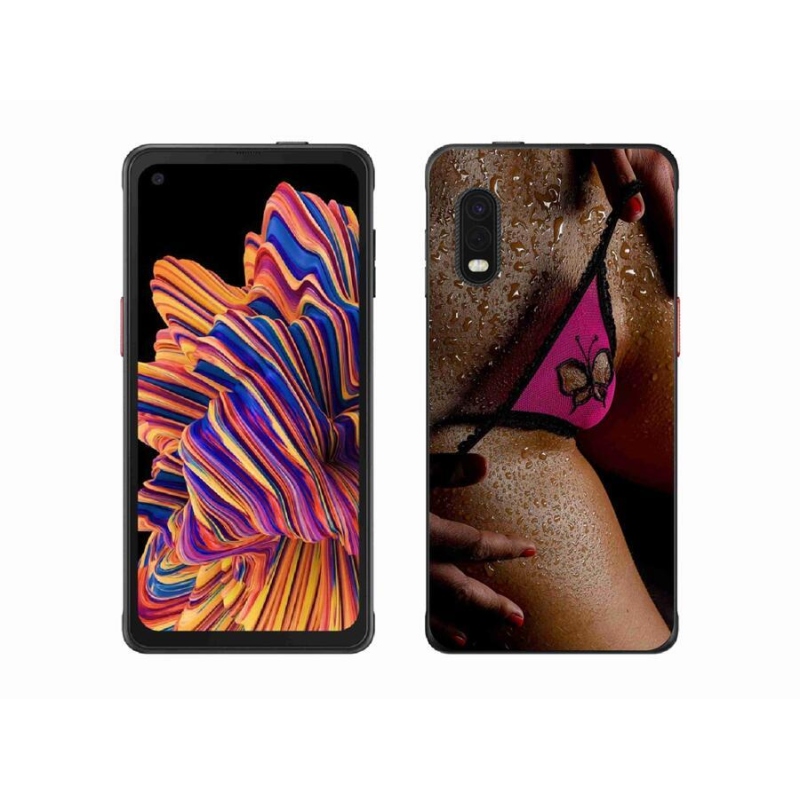 Gél borítás mmCase Samsung Galaxy Xcover Pro - szexi nő
