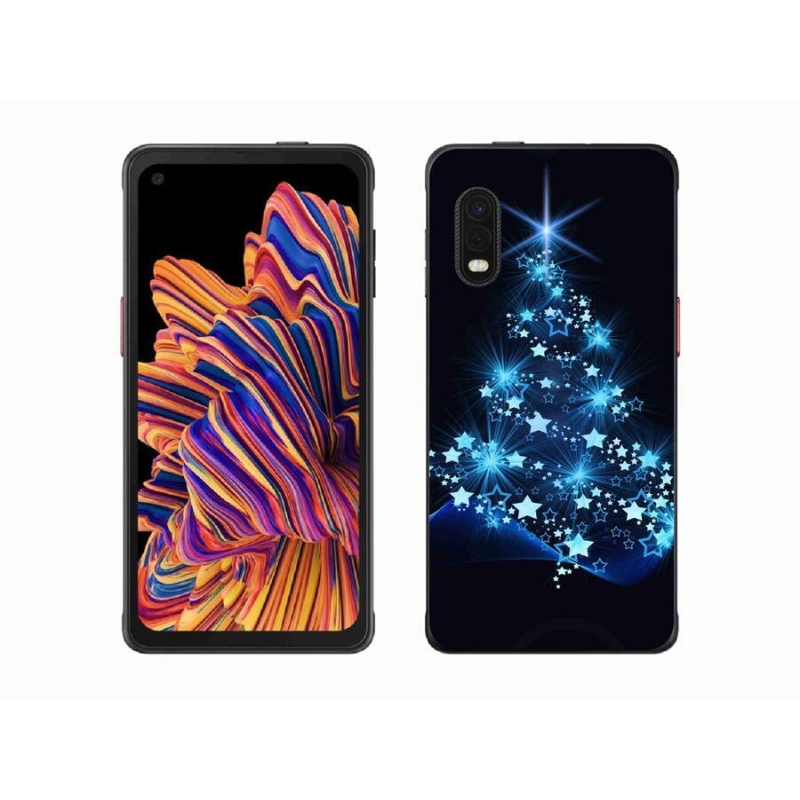 Gél borítás mmCase Samsung Galaxy Xcover Pro készülékhez - karácsonyfa