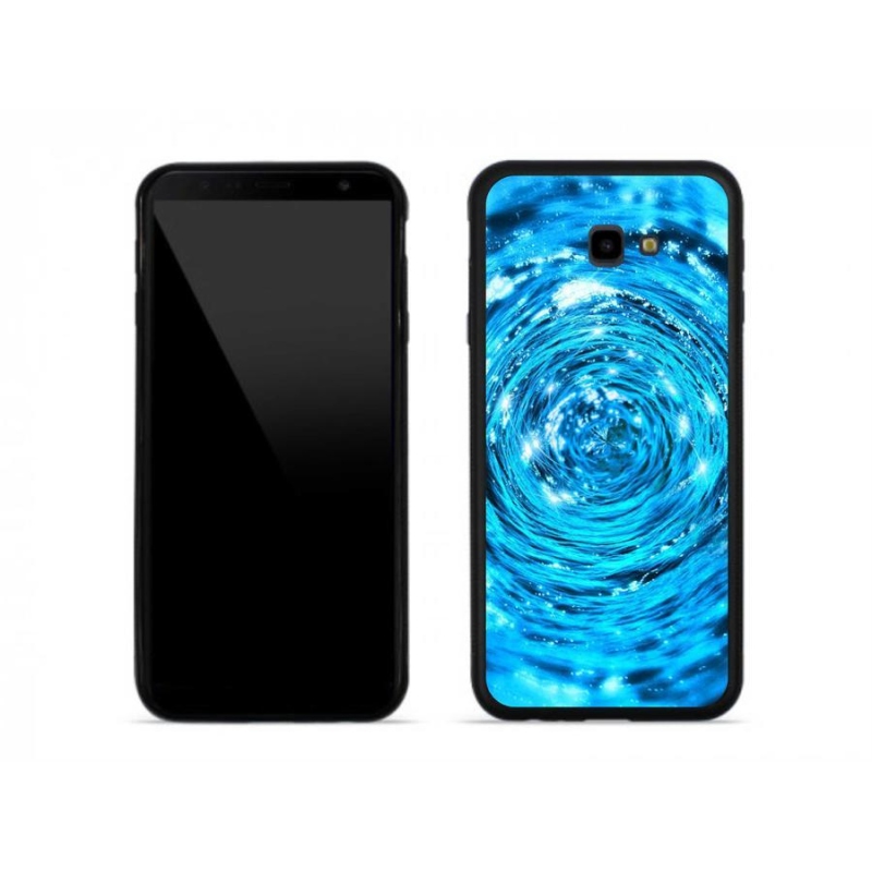 Gél borítás mmCase Samsung J4 Plus - water vortex - zselés tok Samsung J4 Plus számára