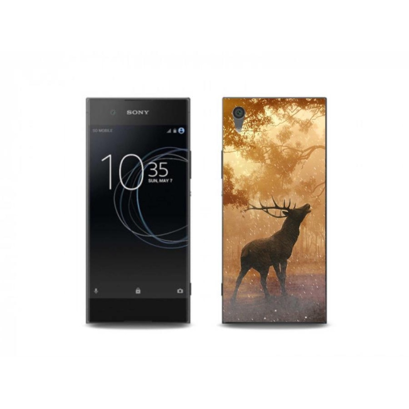 Zselés borítás mmCase a Sony Xperia XA1-hez - szarvas a vadászaton